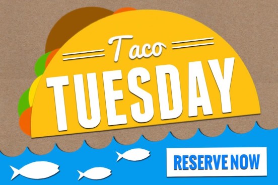 Taco Tuesdays at James' Beach