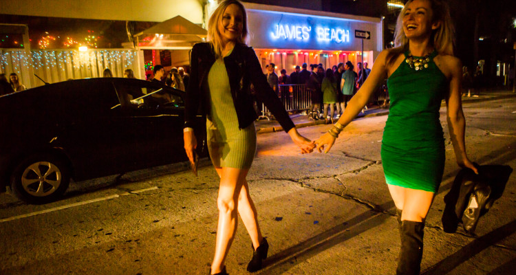 James' Beach - St. Patrick's Day.  www.JamesBeach.com  Photo by www.VenicePaparazzi.com