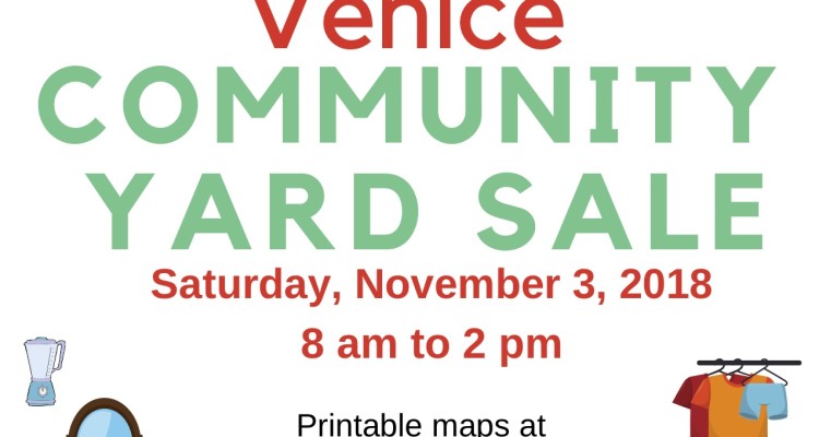 Venice Yard Sale flyer