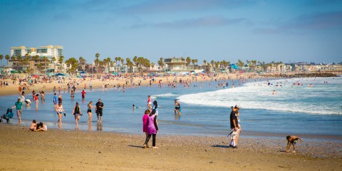 2017 Venice Beach Neptune Festival.  Photo sponsored by The Sidewalk Cafe.  Photo by VenicePaparazzi.com.  #VeniceBeachFun